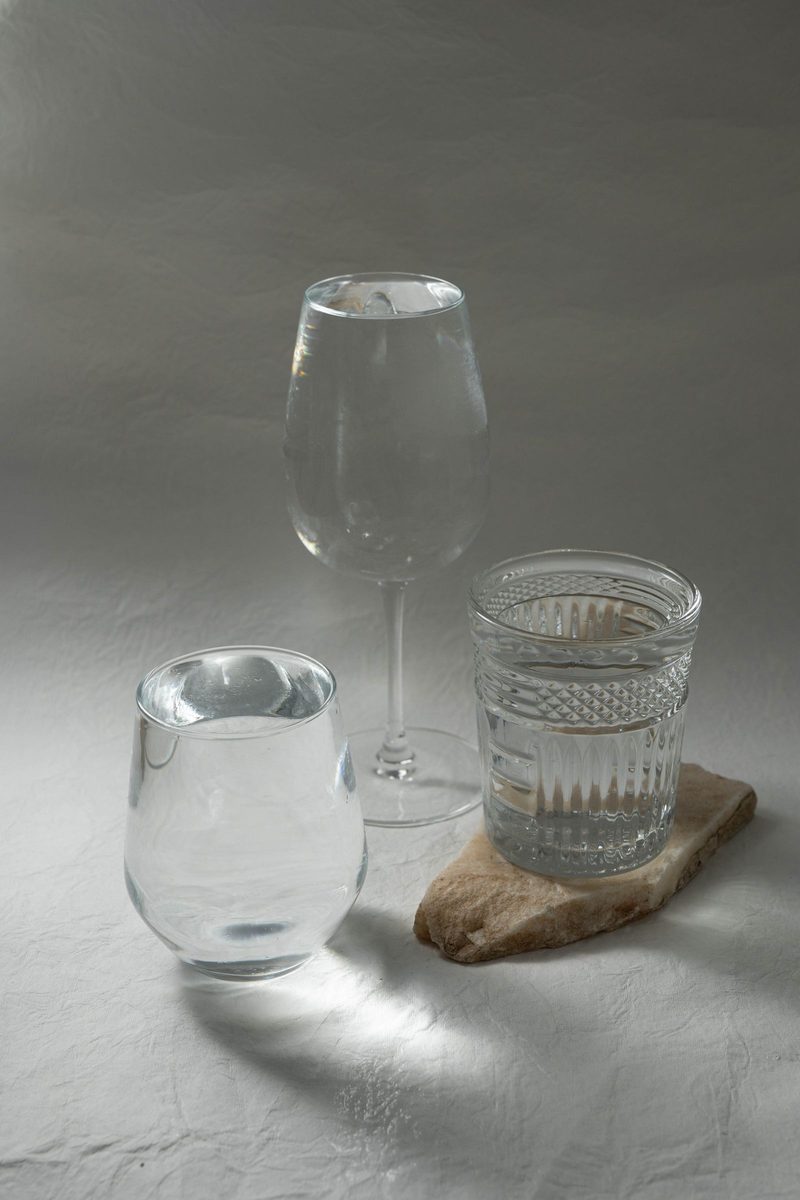 Pressed Water Glasses